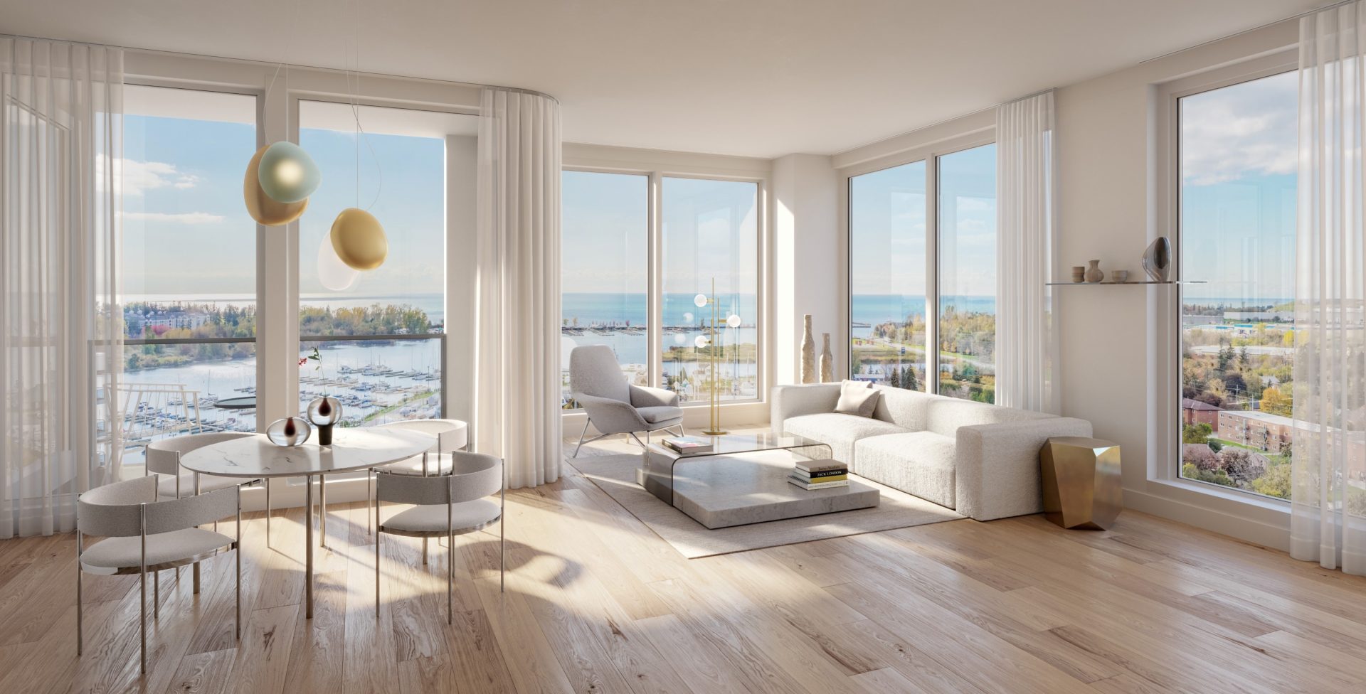 Debut Waterfront Residences, Barrie – suite interior