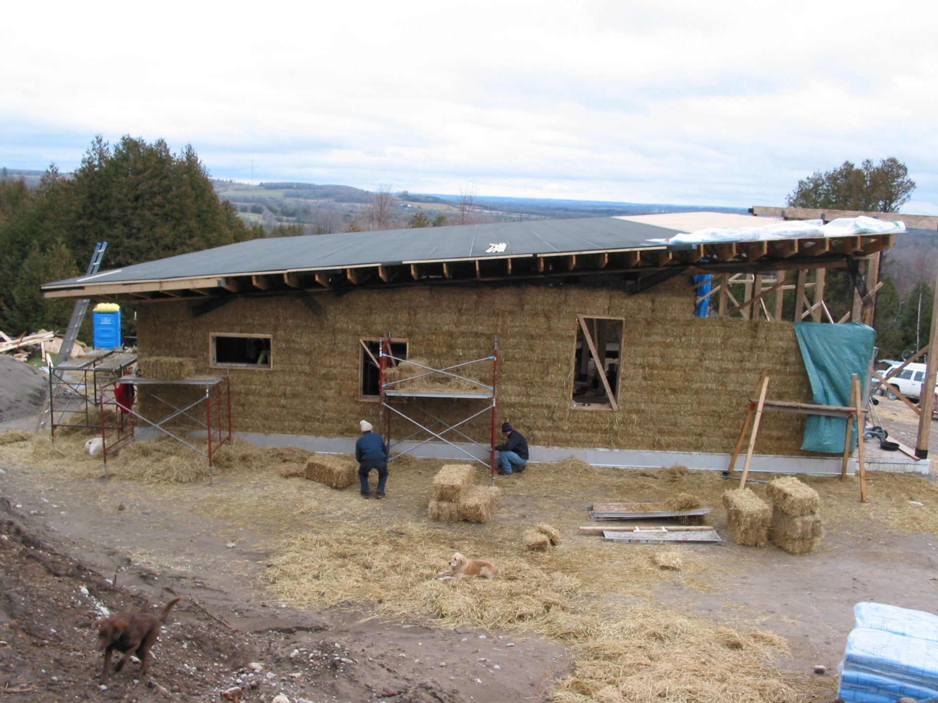 Straw Bale House, Peterborough, Ontario