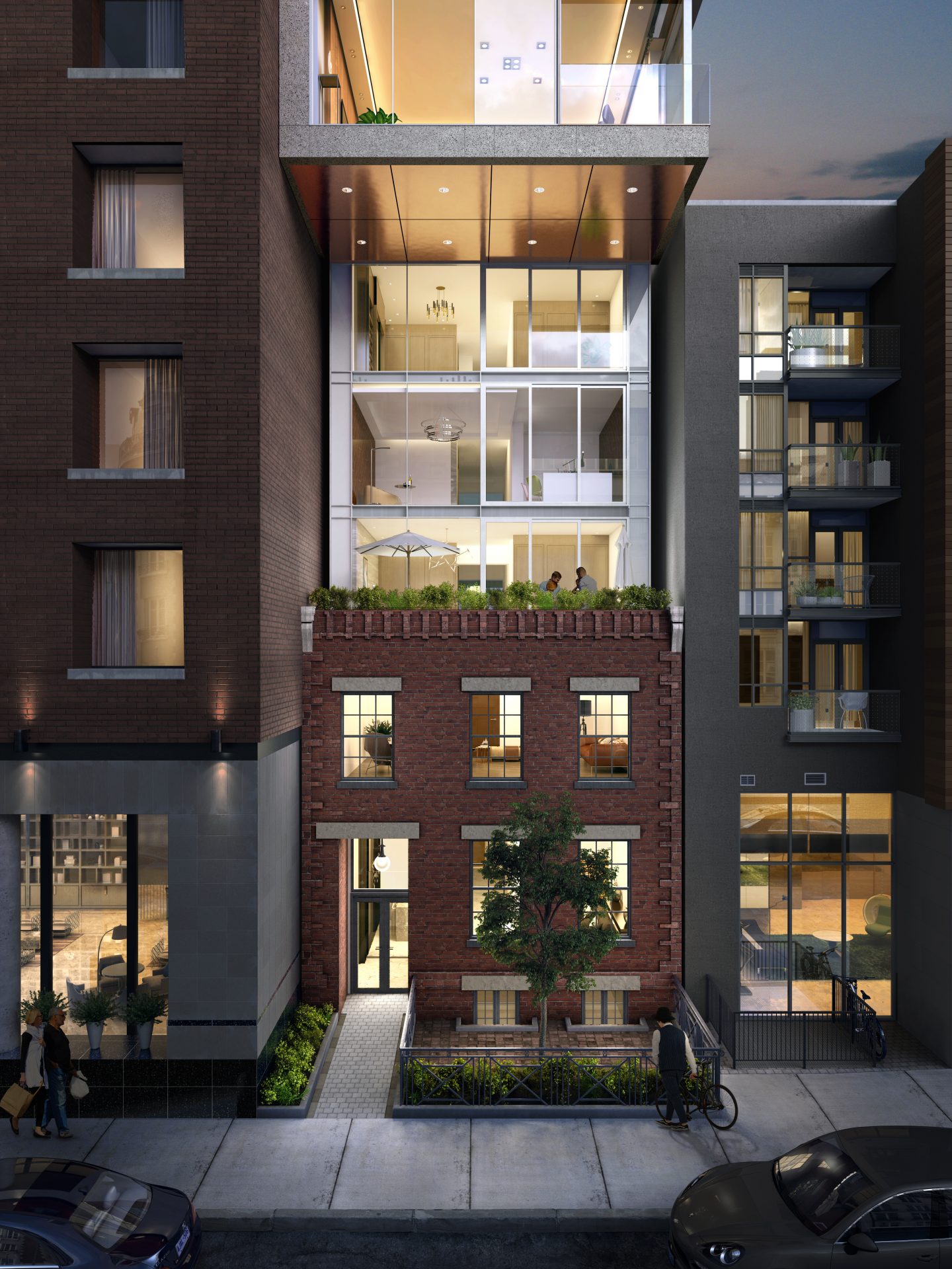 24 Mercer Street, Toronto – front entrance