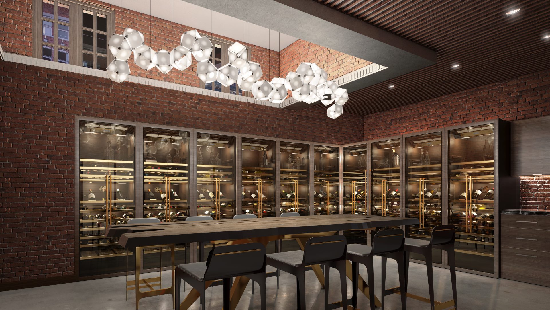 24 Mercer Street, Toronto – wine room