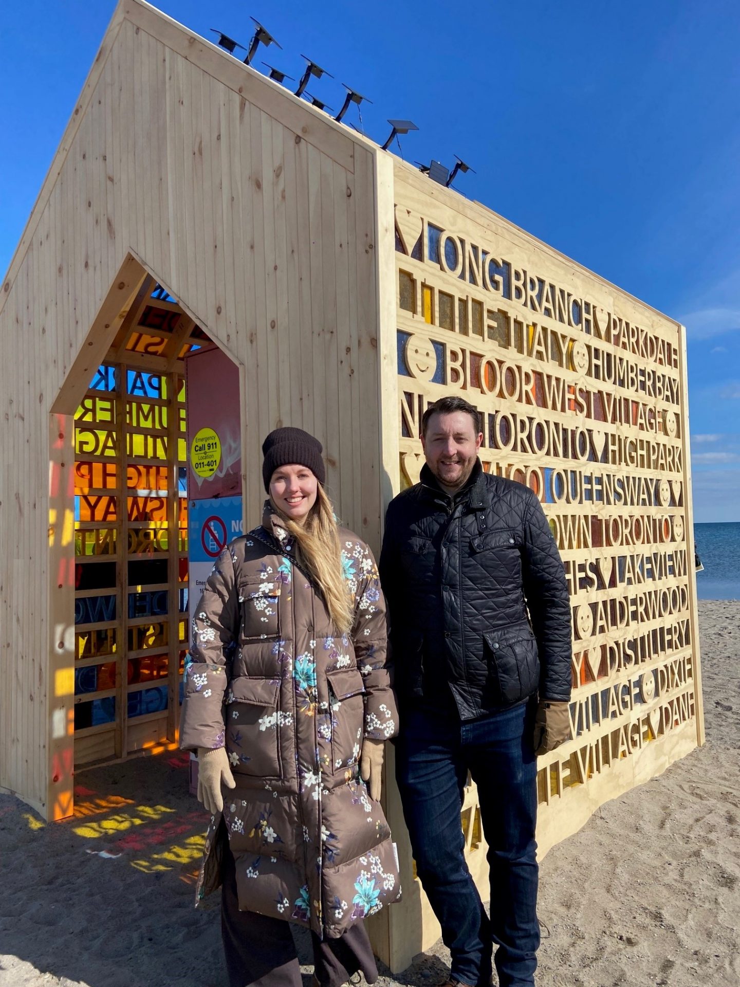 Annual 'Winter Stations' returns to Woodbine Beach